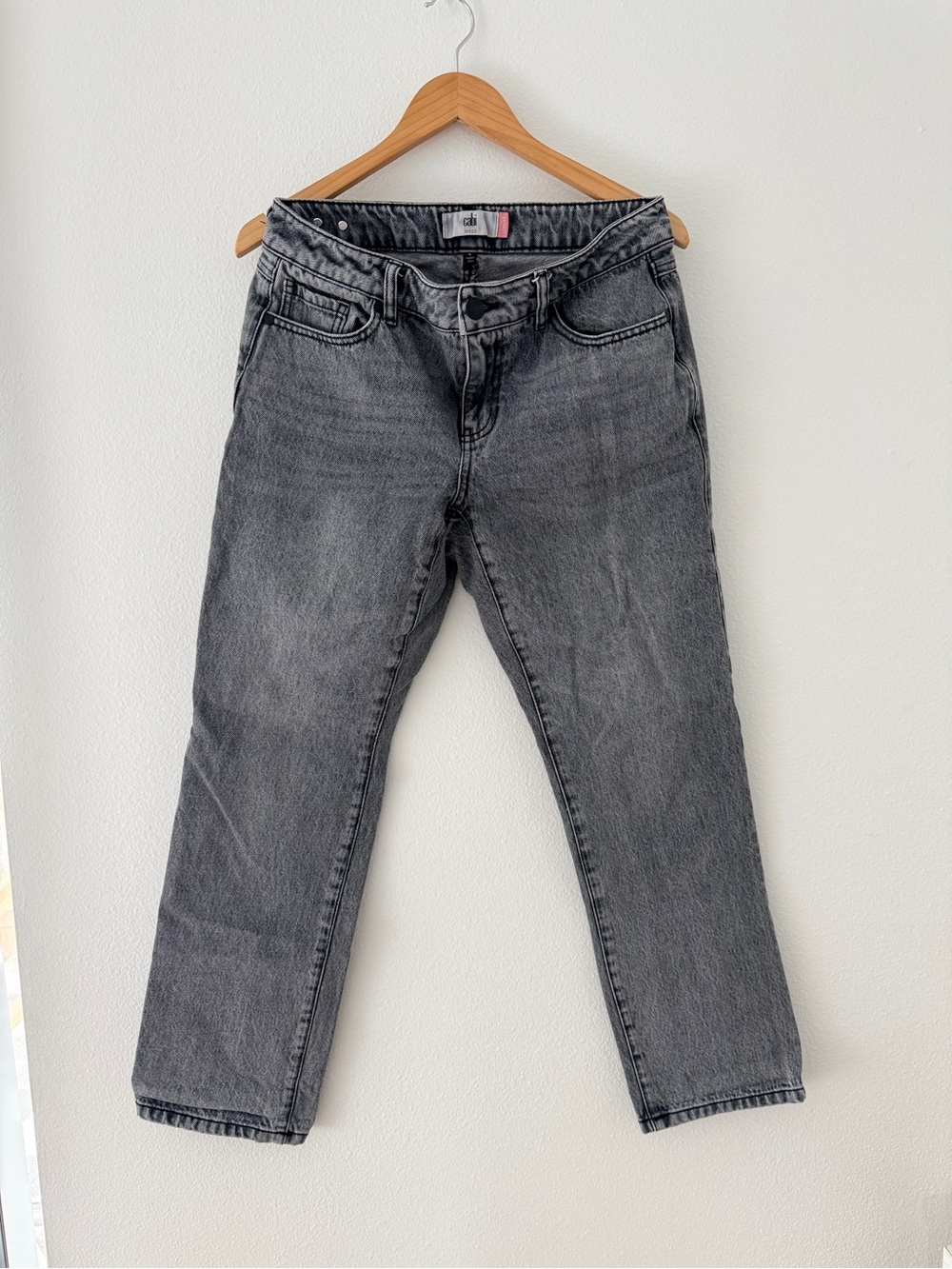 Cabi 100% BF Gray Washed Jeans Size 4
